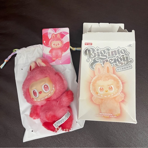 Pop Mart The Big into energy labubu Plush Toy, Authentic items,Original - Picture 1 of 7
